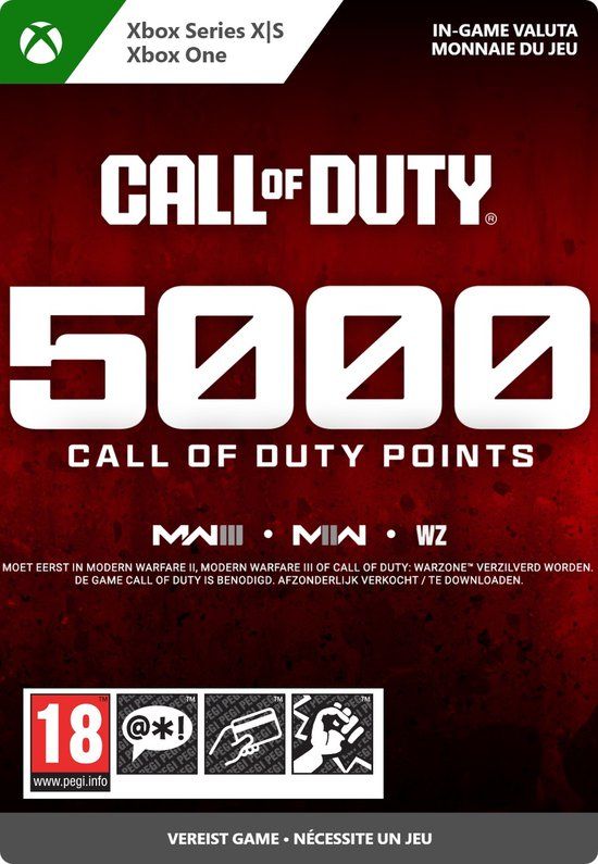 Call of Duty Points 5000 - Xbox