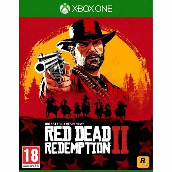 Verpakking van Red Dead Redemption 2 voor Xbox One.