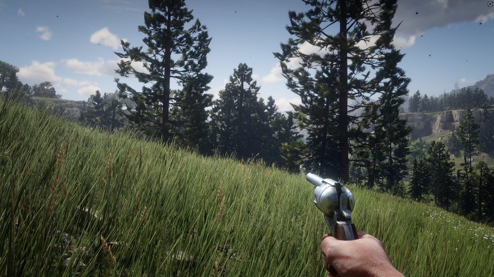 Scène uit Red Dead Redemption 2.