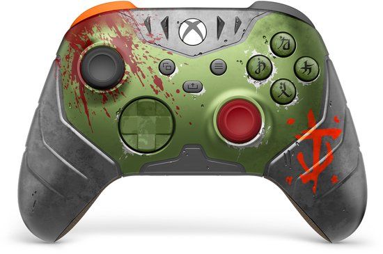 Xbox draadloze controller DOOM Limited Edition.