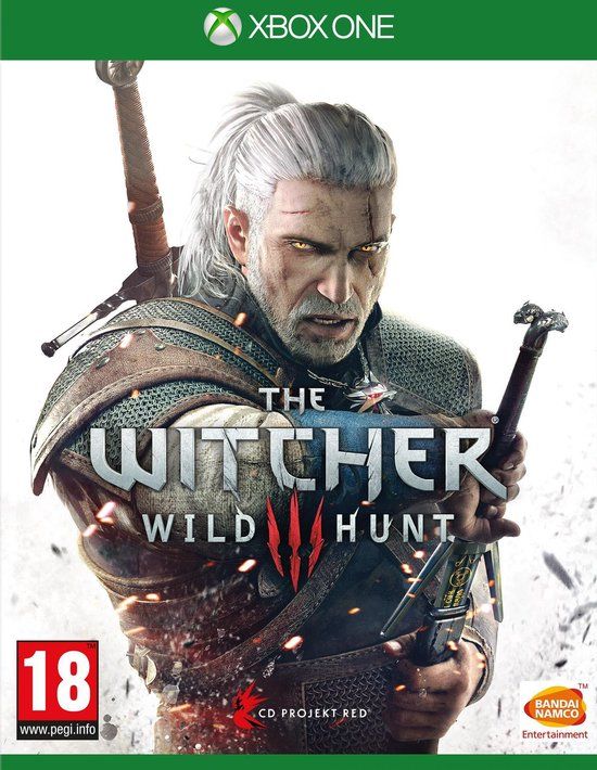 Cover van The Witcher 3: Wild Hunt voor Xbox One.
