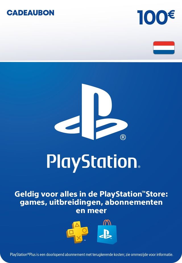 PlayStation Store tegoed 100 euro