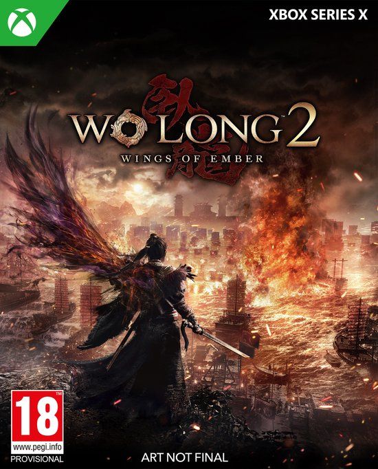 Verpakking van Wo Long 2: Wings of Ember voor Xbox Series X.