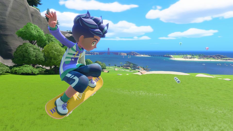 Sportactiviteit op Wuhu-eiland in Nintendo Switch Sports Resort.