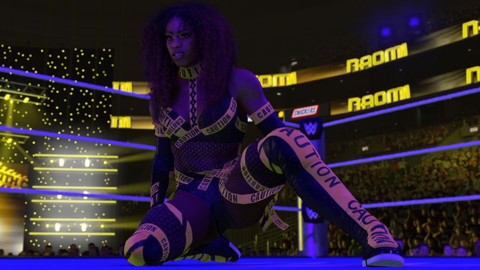 Scène uit WWE 2K26.