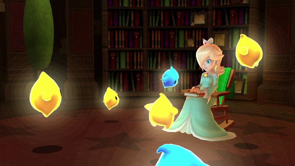 Gameplaybeeld uit Super Mario Galaxy + Super Mario Galaxy 2.