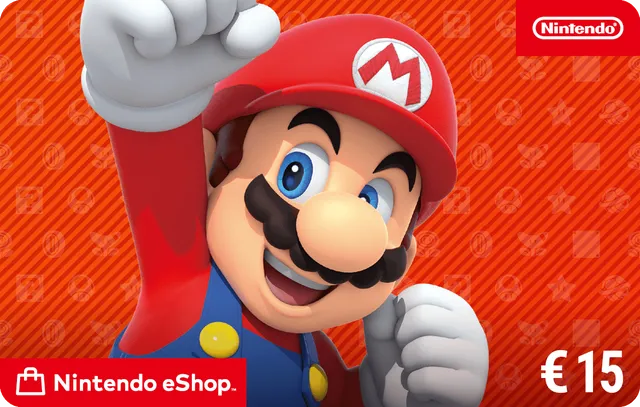 Nintendo eShop tegoed 15 euro