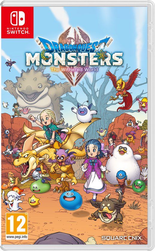 Verpakking van Dragon Quest Monsters: The Withered World voor Nintendo Switch.