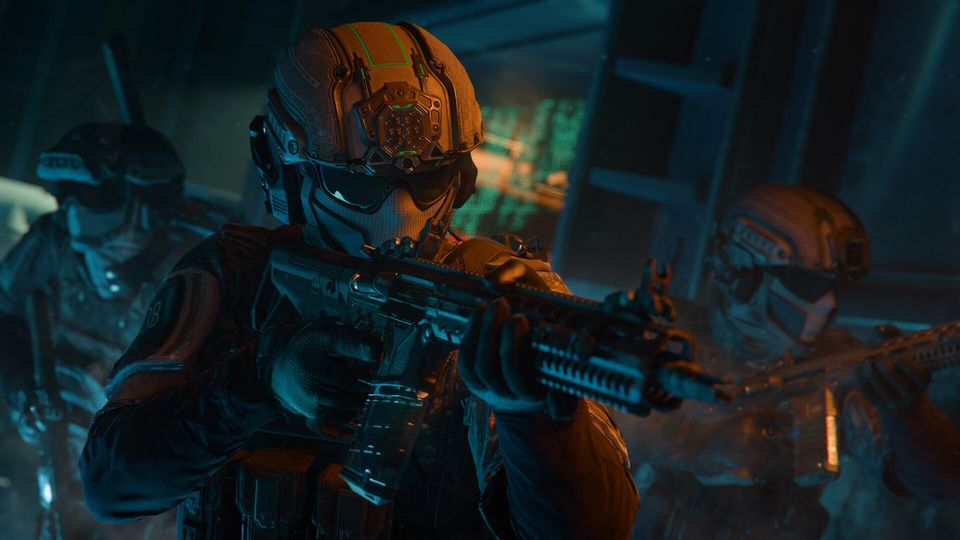 Scène uit Call of Duty: Black Ops 7.