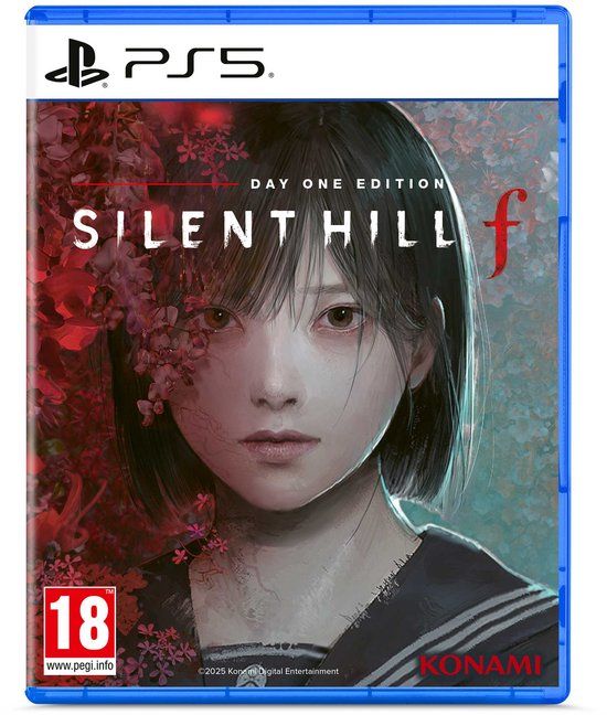 Verpakking van Silent Hill f voor PlayStation 5.