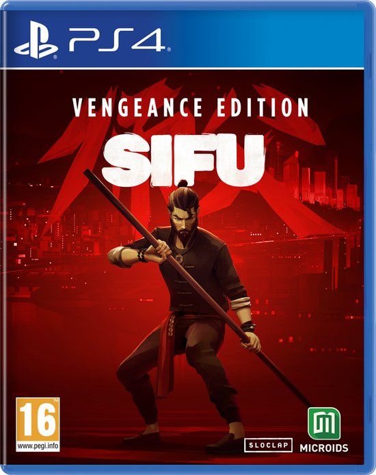 Verpakking van Sifu Vengeance Edition voor PlayStation 4
