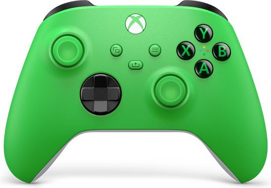 Xbox draadloze controller in Velocity Green.