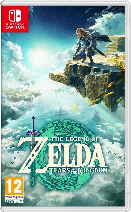 Cover van The Legend of Zelda: Tears of the Kingdom voor Nintendo Switch.