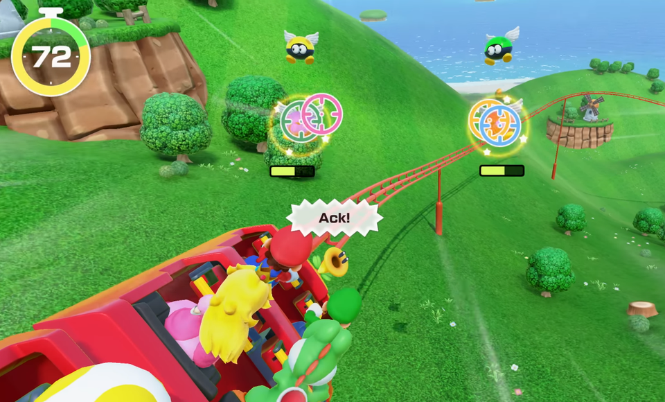 Een minigame uit Jamboree TV in Super Mario Party Jamboree Nintendo Switch 2 Edition.