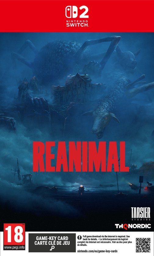 Verpakking van Reanimal voor Nintendo Switch 2