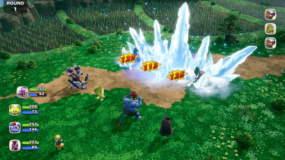 Scène uit Dragon Quest Monsters: The Withered World.