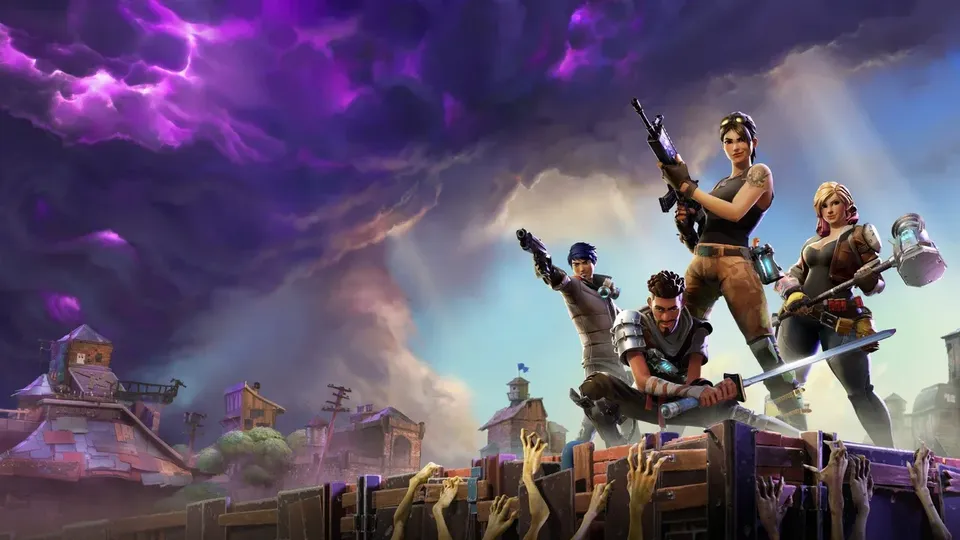 Artwork van Fortnite.