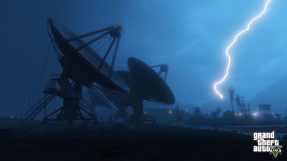 Scène uit Grand Theft Auto V.