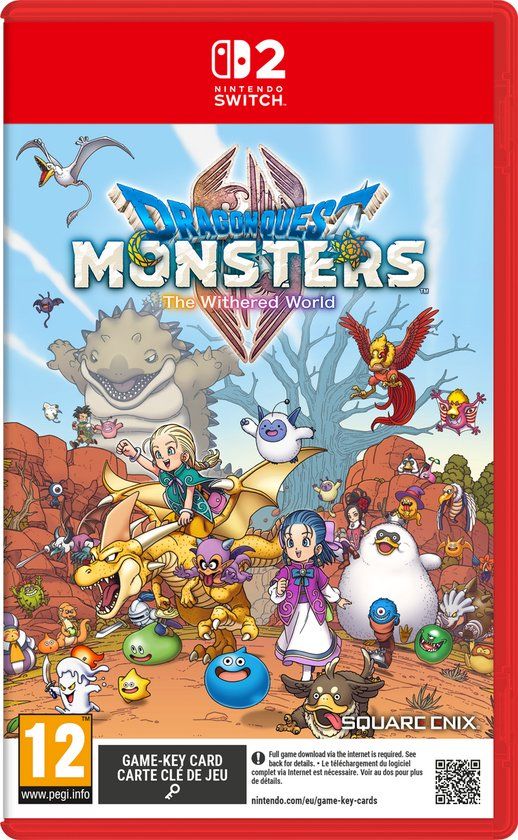 Verpakking van Dragon Quest Monsters: The Withered World voor Nintendo Switch 2.