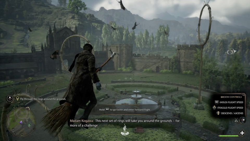 Scène uit Hogwarts Legacy.