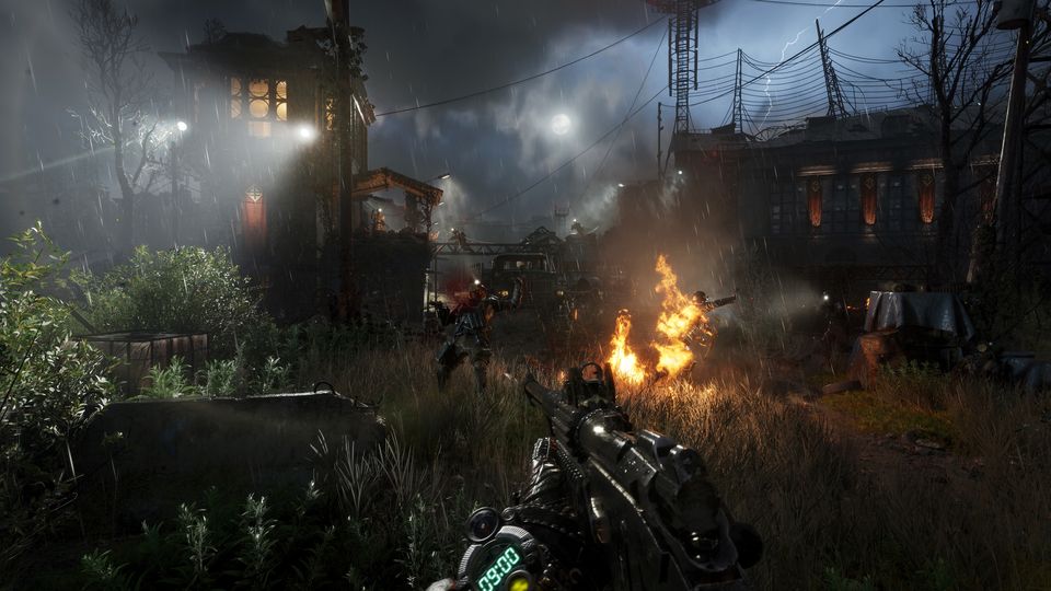 Gameplay uit Metro 2039 in het postapocalyptische Moskou.
