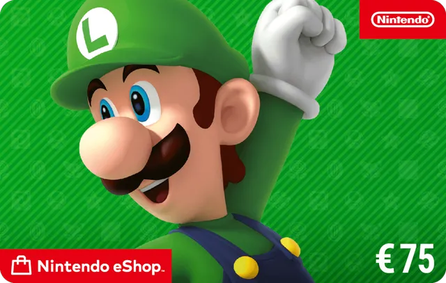 Nintendo eShop tegoed 75 euro