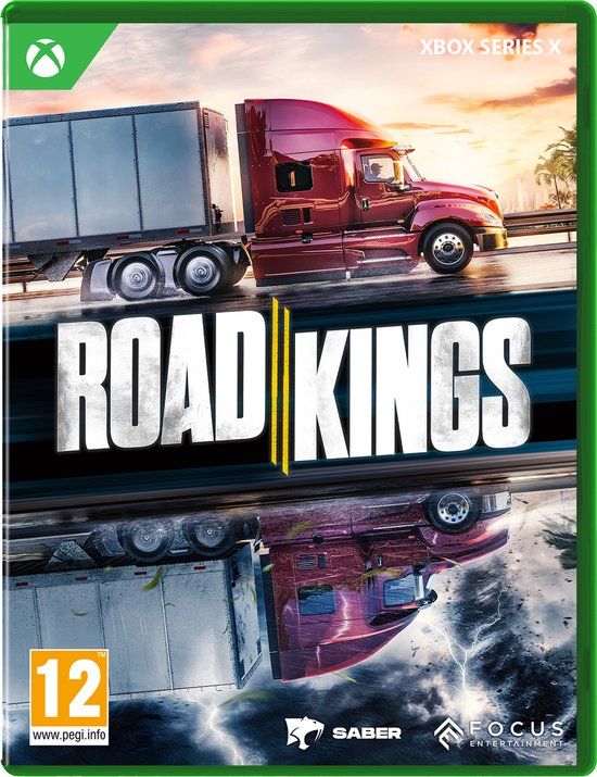 Verpakking van Road Kings voor Xbox Series X