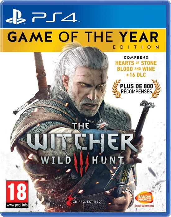 The Witcher 3: Wild Hunt Game of the Year Edition - PS4