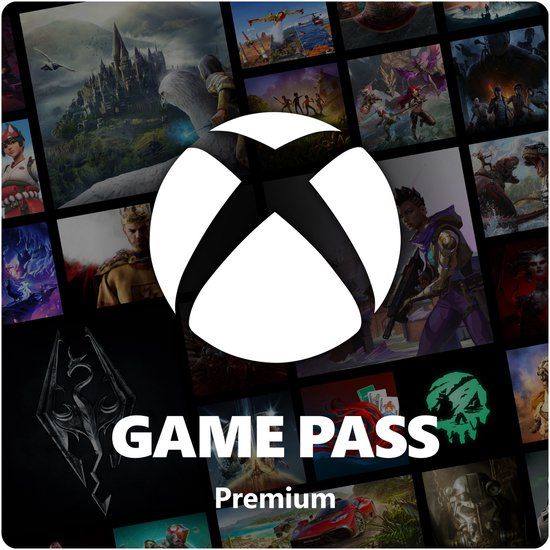 Kaart van Xbox Game Pass Premium voor 1 maand.
