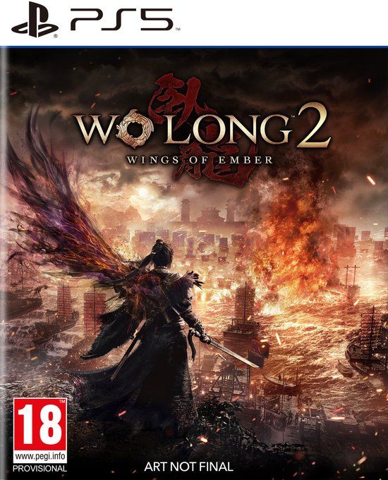 Verpakking van Wo Long 2: Wings of Ember voor PlayStation 5.