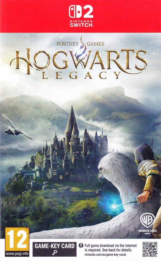 Verpakking van Hogwarts Legacy voor Nintendo Switch 2.