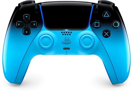 DualSense draadloze controller in Rhythm Blue.