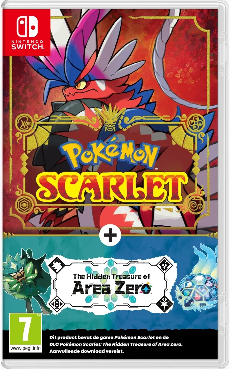 Pokémon Scarlet + The Hidden Treasure of Area Zero - Nintendo Switch