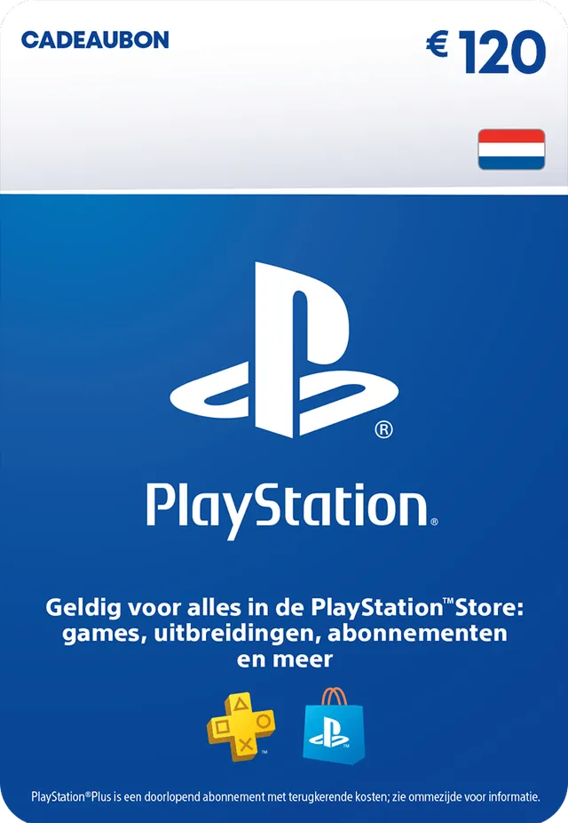 PlayStation Store tegoed 120 euro