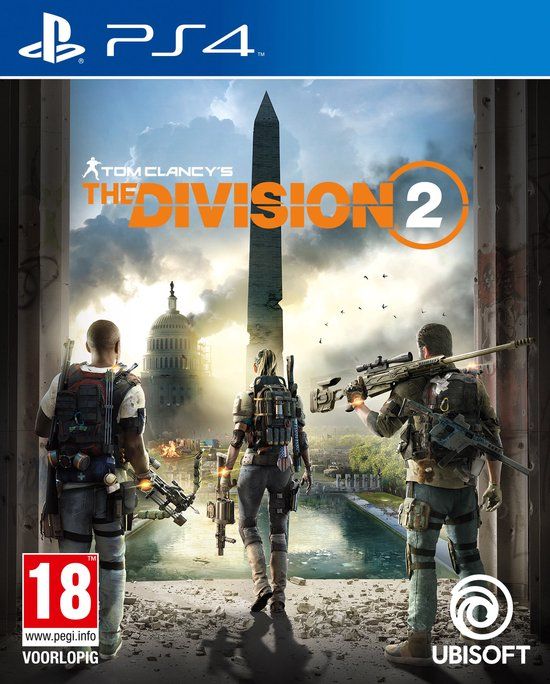 Cover van Tom Clancy's The Division 2 voor PS4.