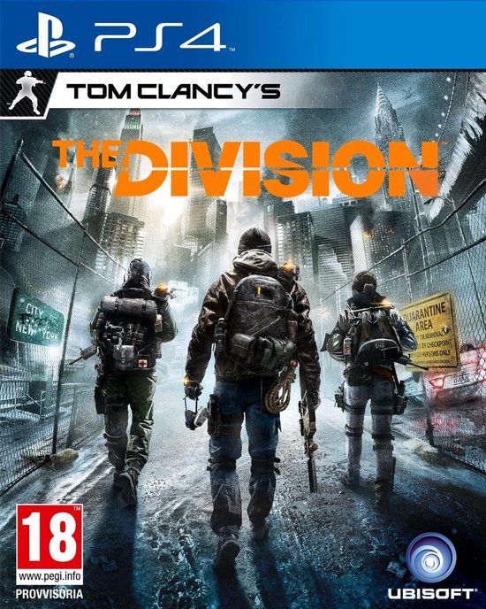 Cover van Tom Clancy's The Division voor PS4.