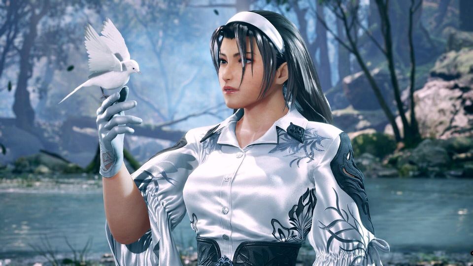 Gevecht met visuele effecten in Tekken 8.
