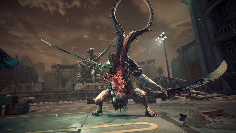 Gameplaybeeld uit Stellar Blade.