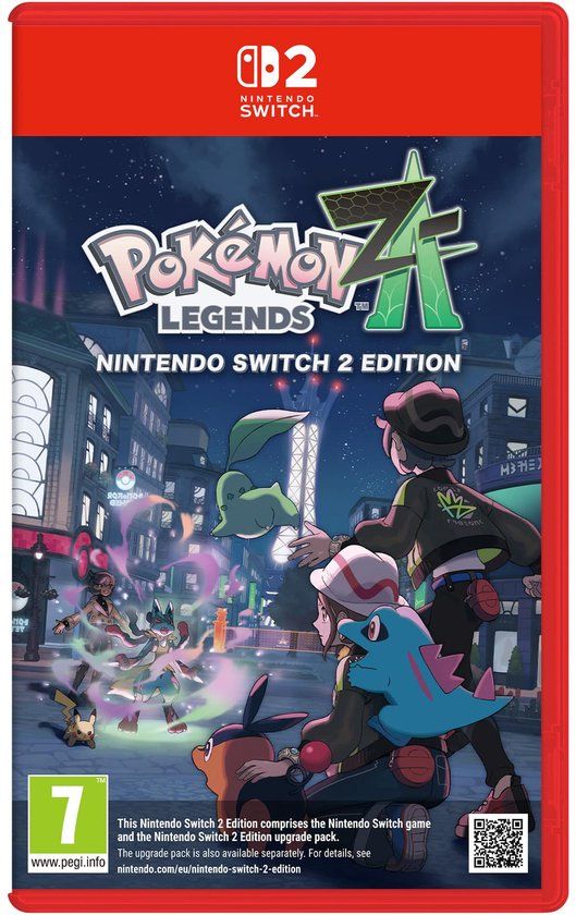 Cover van Pokémon Legends: Z-A Nintendo Switch 2 Edition.