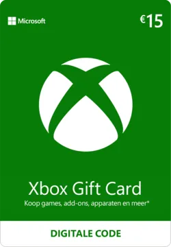 Xbox Gift Card van 15 euro.