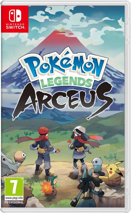 Cover van Pokémon Legends: Arceus voor Nintendo Switch.