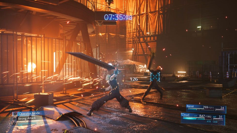 Personages in de wereld van Final Fantasy VII Remake Intergrade.