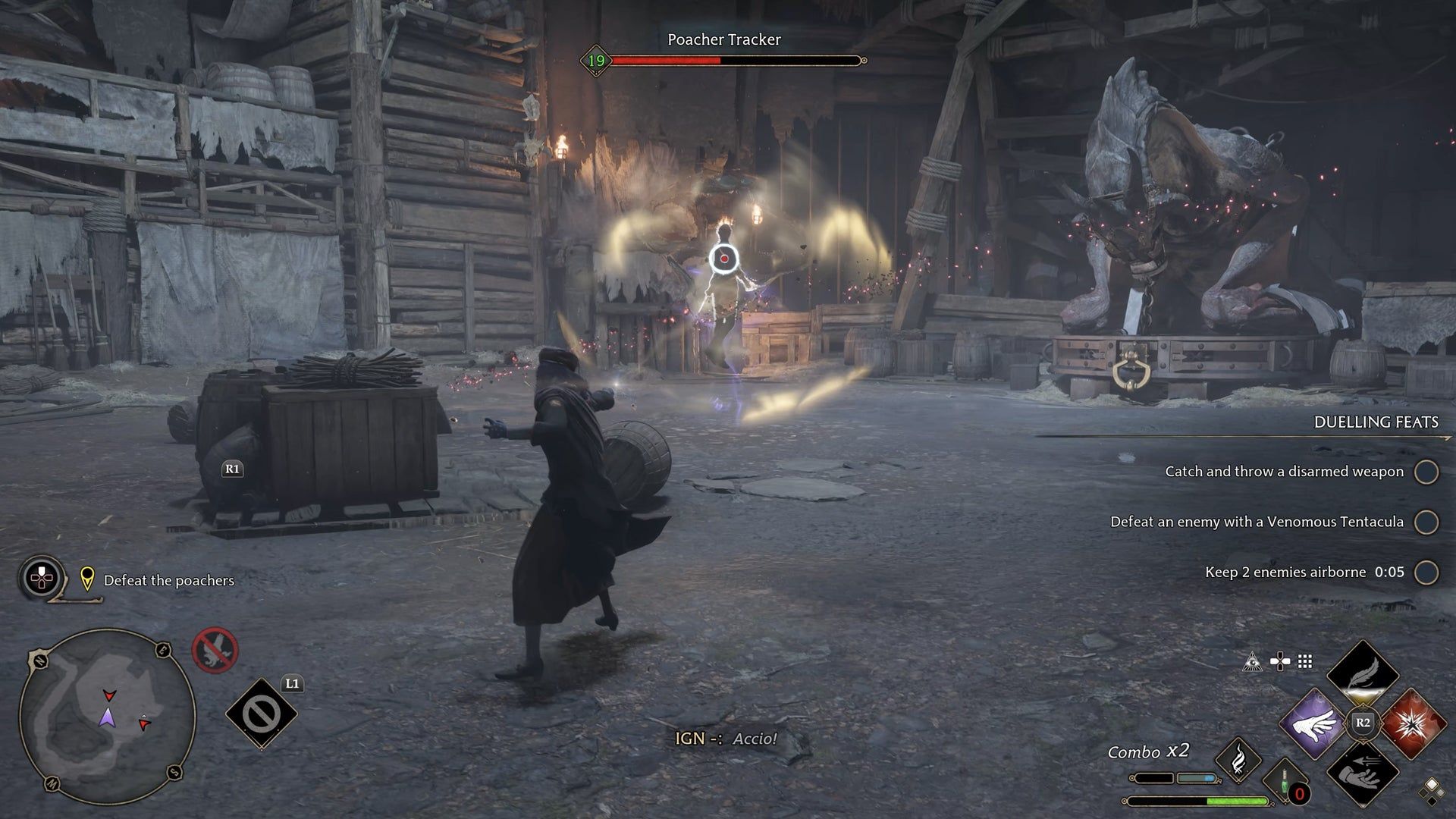 Scène uit Hogwarts Legacy.