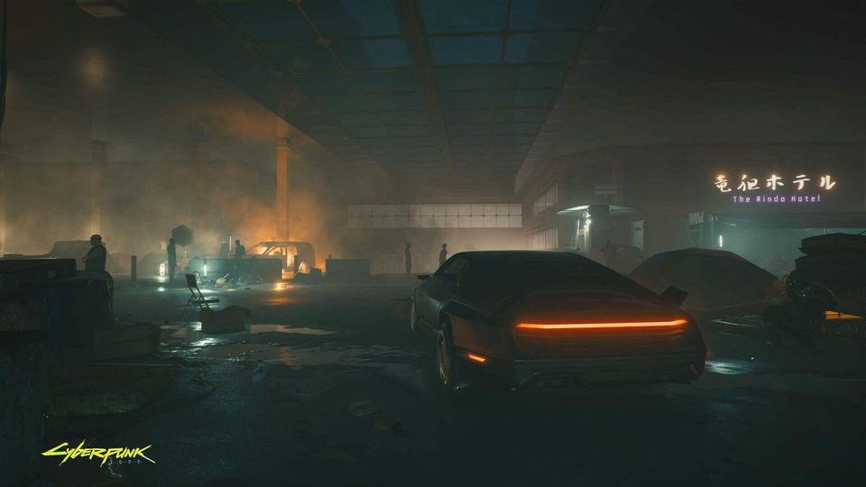 Artwork van Cyberpunk 2077.