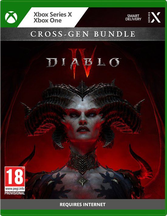 Cover van Diablo IV voor Xbox Series X en Xbox One.
