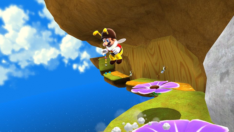 Gameplaybeeld uit Super Mario Galaxy + Super Mario Galaxy 2.