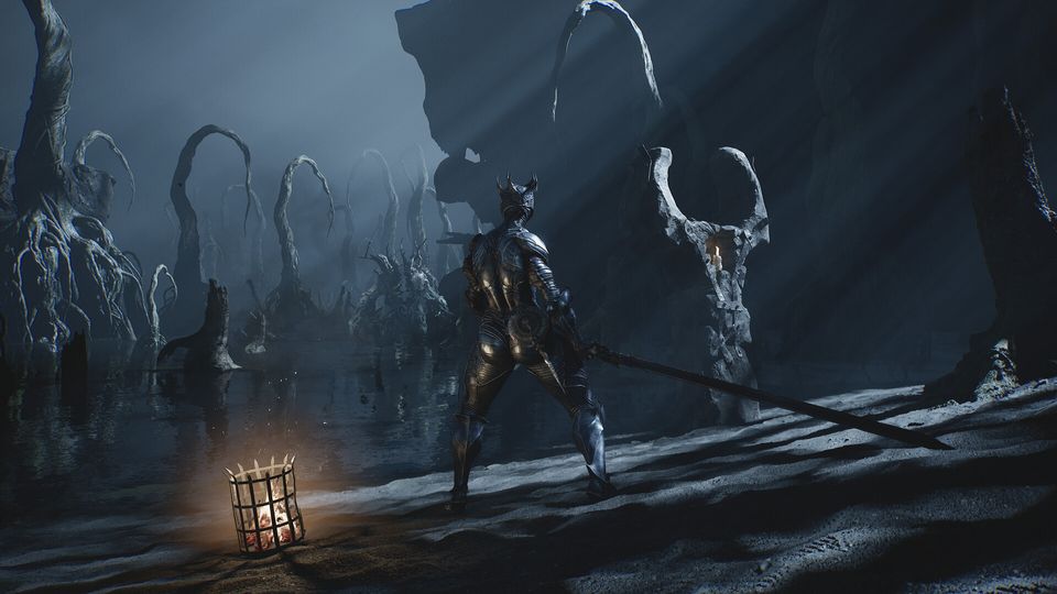 Scène uit Mortal Shell II
