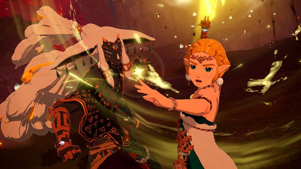 Gameplaybeeld uit Hyrule Warriors: Age of Imprisonment.