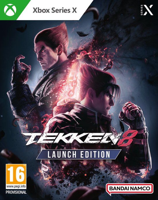 Cover van Tekken 8 Launch Edition voor Xbox Series X.