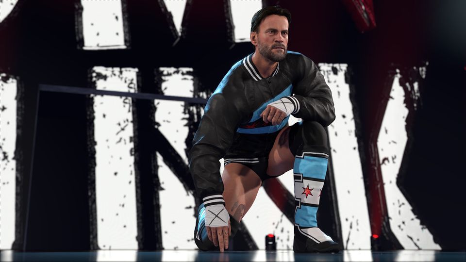 Scène uit WWE 2K26.